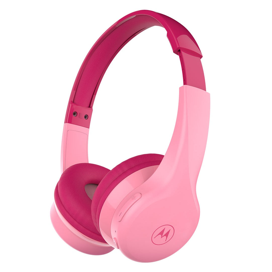 Motorola MOTO JR300 Trådløse Hodetelefoner Barn | Rosa