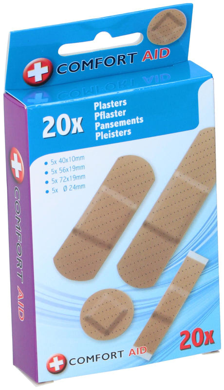 Ulike Plaster fra Comfort Aid | 9ass 10 - 20stk