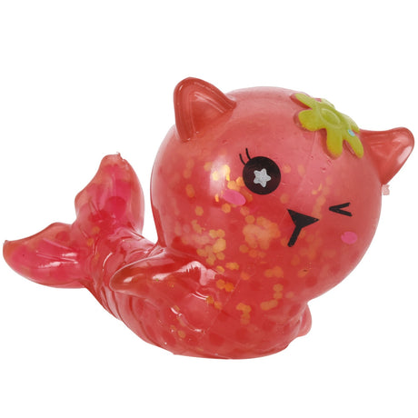 XL Dyrestressball 14cm med vannperler | 4 ass