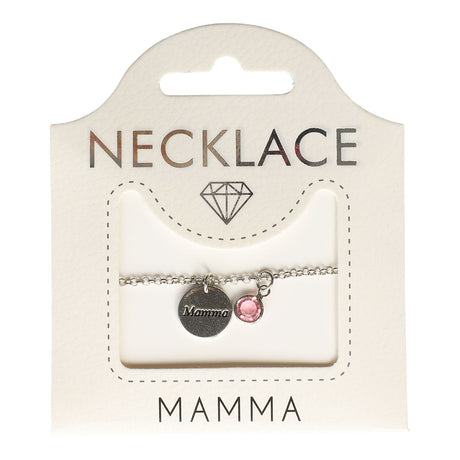 Personlig smykke med tekst og krystall | Gavetips