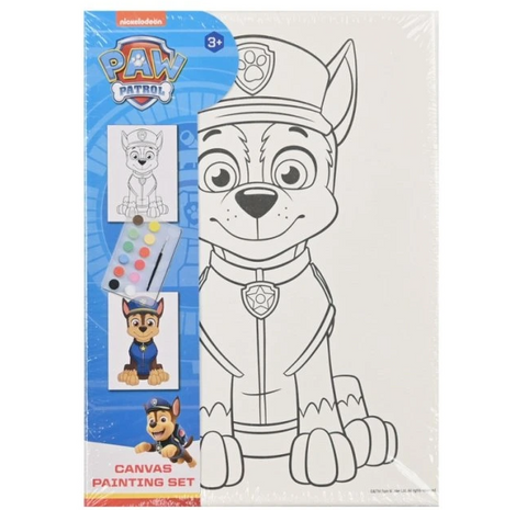 Paw Patrol malesett på lerret | 4 varianter