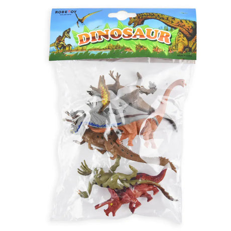 Dinosaurer i pose 6stk | Lekedinosaurer