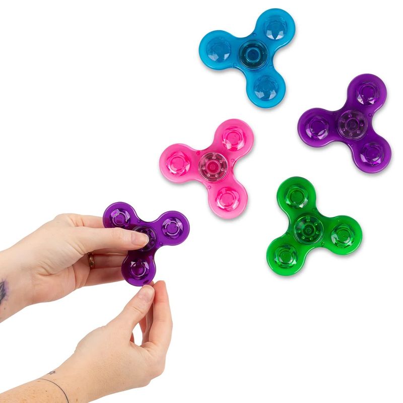 Neon Fidget Spinner | Klassisk Spinner i Neonfarger | 7cm