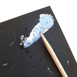 Skrapeklistremerker som lyser i mørket - Dinosaur 12pk