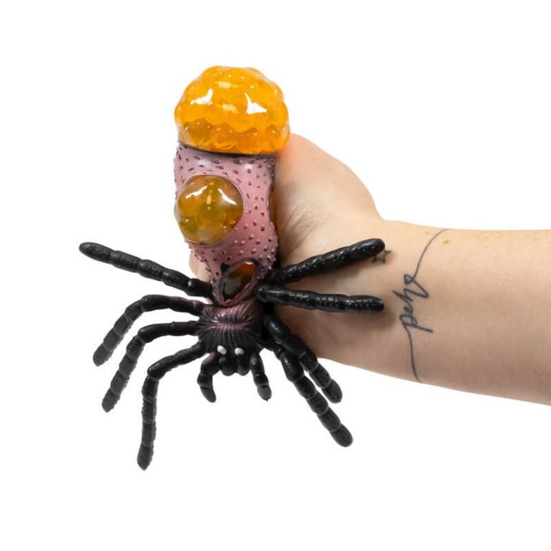 Stor Edderkopp Skivseball - Squishy fidget - leke | HGL