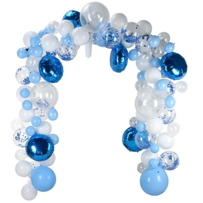 Ballongbue Blå 122deler 5m