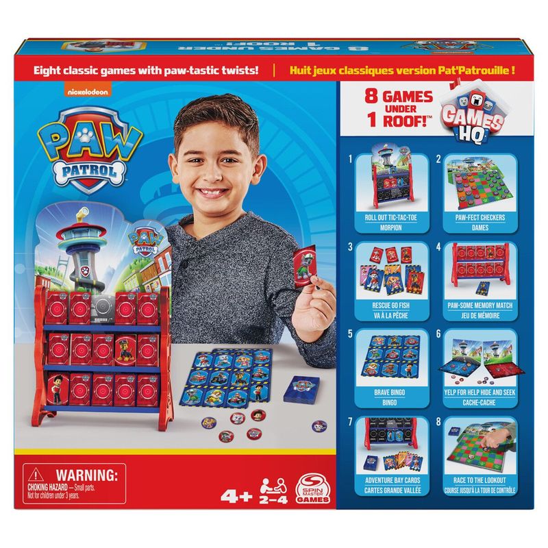 Paw Patrol 8 - in - 1 HQ Game