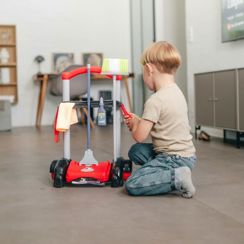 Rengjøringsvogn med flere deler | Lekesett | Mumuru