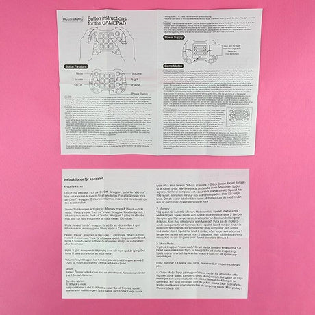 Quick Push Fidget Toy Spill med lys & lyd