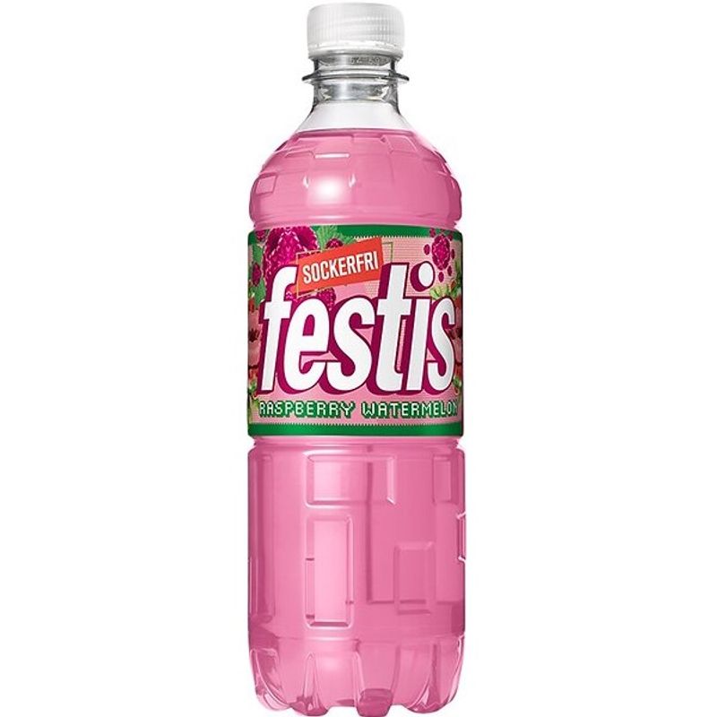 Festis Sukkerfri Raspberry Watermelon 50cl Ink pant
