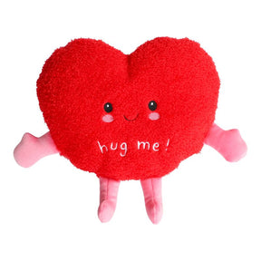 Bamse plush hjerte Hug me 13cm