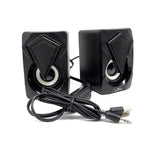 Gaminghøyttalere med RGB lys | No Fear kompakte PC - høyttalere