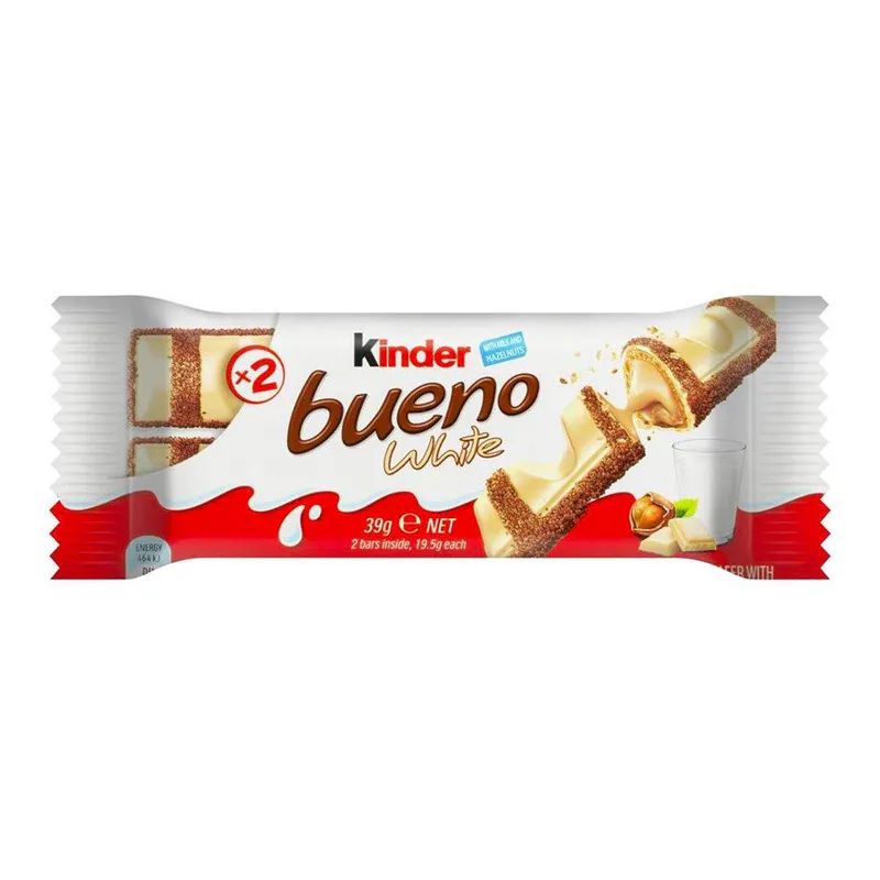 Kinder Bueno White 30x39g | Storpakk