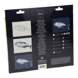 Malesett - Mal etter tall med lerret og maling 24x30cm