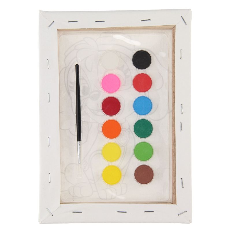 Paw Patrol malesett på lerret | 4 varianter