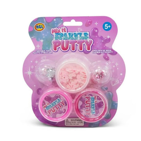 Mix It Sparkle Putty | Lag din egen glitrende putty | DIY - sett