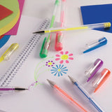 12pk Gelpenner i ulike farge | 8 neon & 4 vanlige