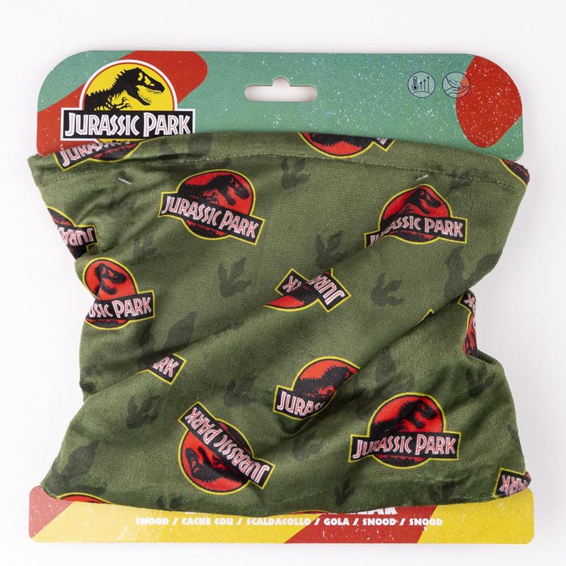 Jurassic Park Buff Barn | Halsvarmer i polyester – Billigmarkedet