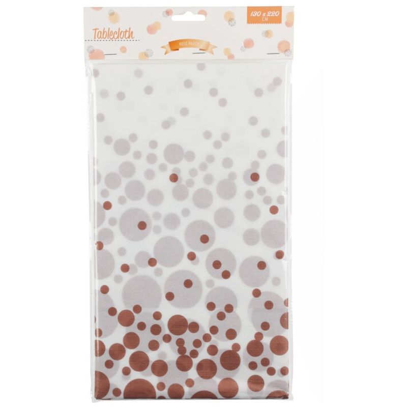 Bordduk Plast 220x130cm Rosegull