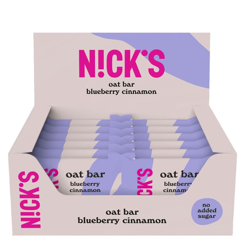 Datodeal | Nick's Oat Bar Blueberry Cinnamon 35g