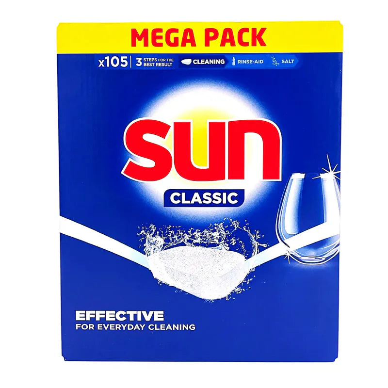Sun Classic Oppvasktabletter 105stk
