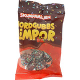 Skumfamiljen Jordbærskum med sjokoladetrekk 70g