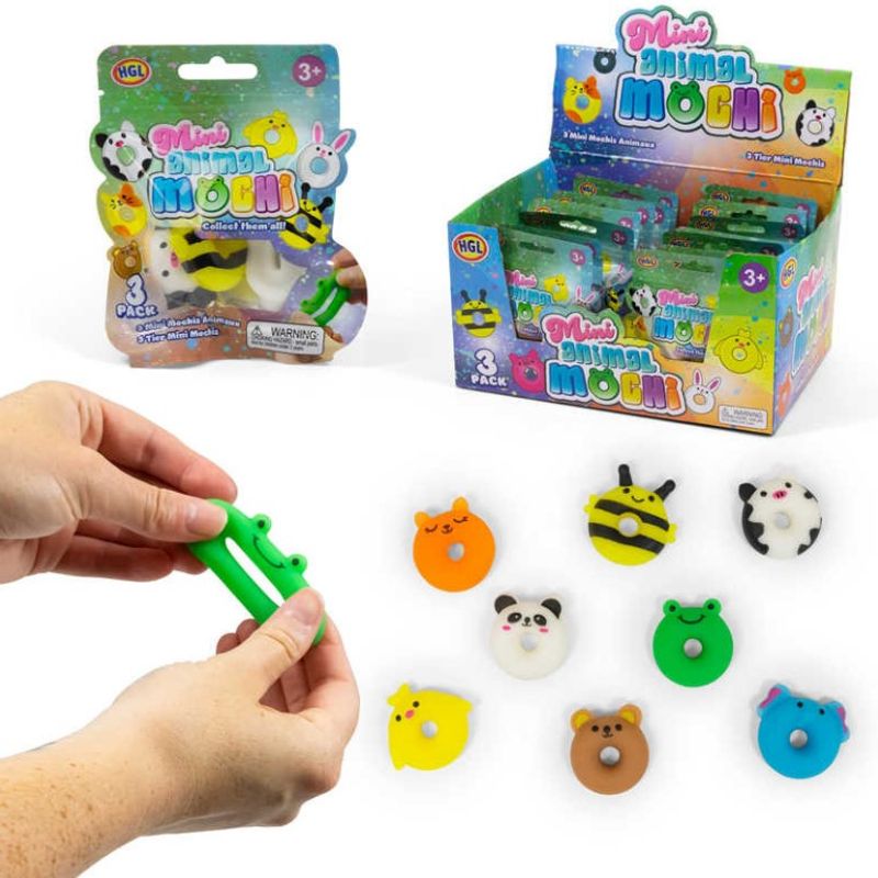 3pk Mini Mochi Donut Skviseleke | HGL