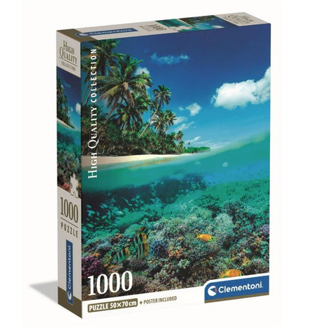 Clementoni Summer Paradise Puslespill 1000 brikker