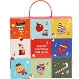 Adventskalender katt | 9 leker i gaveboks | Julegave til katt
