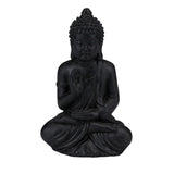 Buddha statue 7x4x11cm | Articasa dekorfigur | Sort eller gull