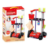 Rengjøringsvogn med flere deler | Lekesett | Mumuru