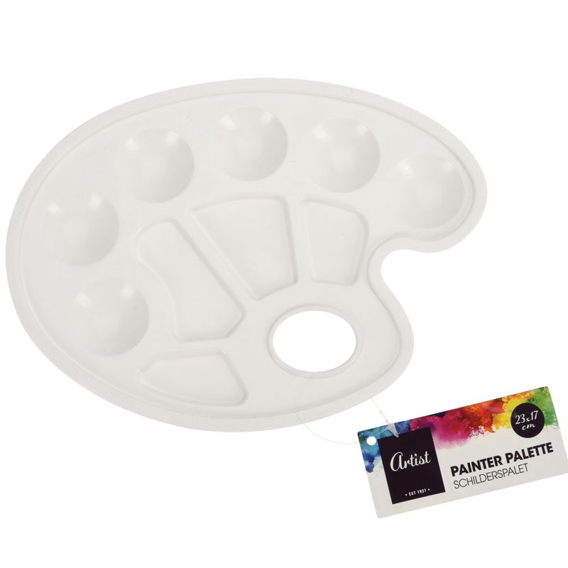 Painting palette 23x17cm