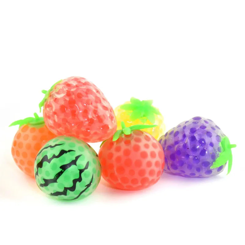 Skviseleke Frukt 6cm