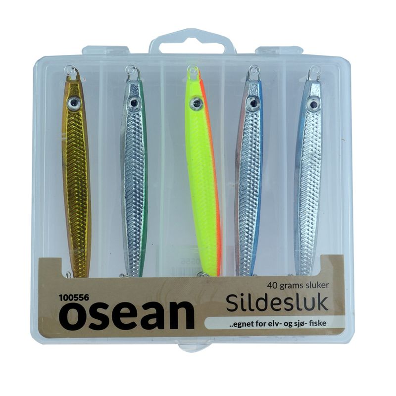 OSEAN Sluksett Sildesluker 5 pk ass 40g
