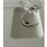 Fiske - / sløyebord m vask og spyleslange - Utekjøkken