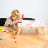 Wooden tool table with 15 parts | Perfect for little craftsmen