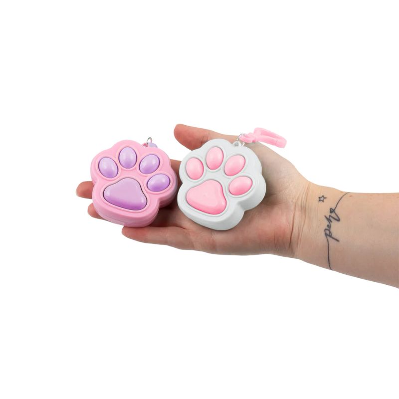 Fidget paw clicker | Stressleke nøkkelring