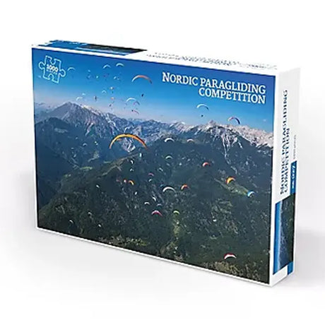 Puslespill 1000 Brikker Nordic Paragliding