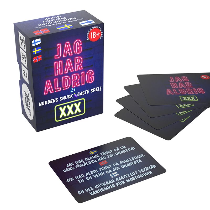 Jeg har aldri Voksen spill XXX