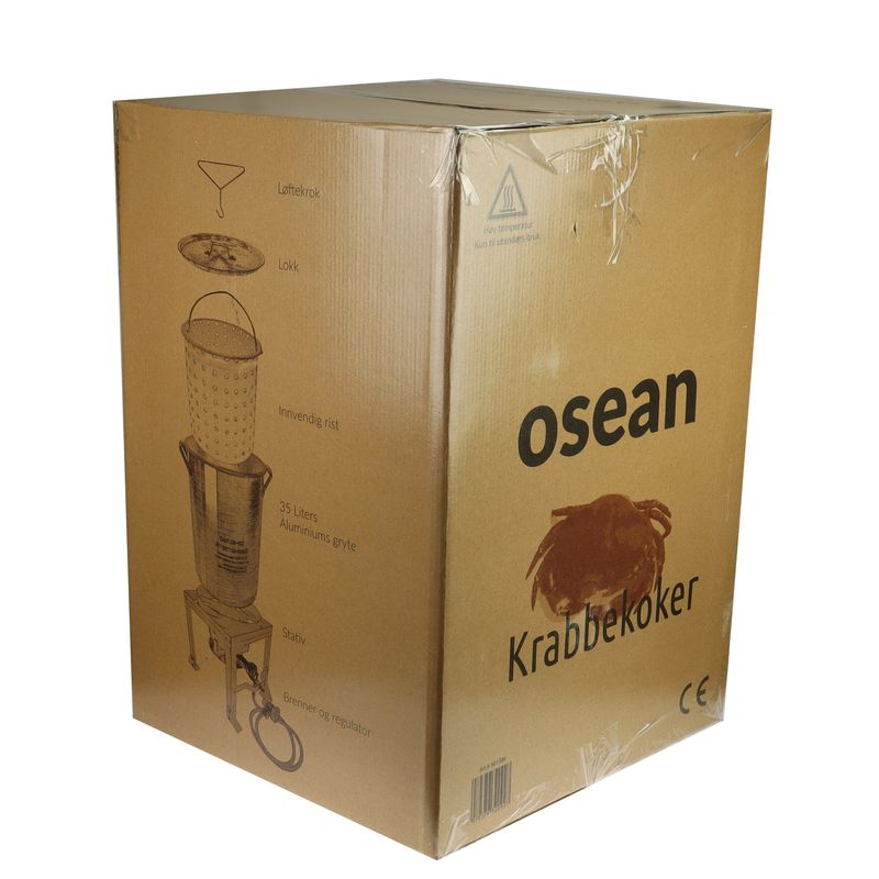 Krabbekoker Osean 16kW komplett 35ltr