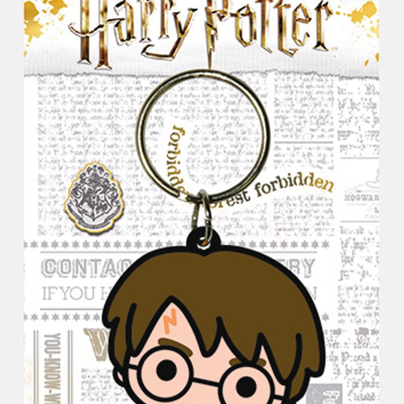 Harry Potter Nøkkelring Gummi 9cm
