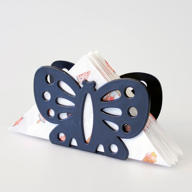 Sommerfugl serviettholder | Plast | 3 farger