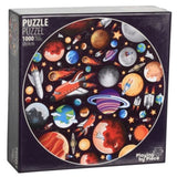 Puslespill Universet 1000 Brikker Runde Ø69cm - To Ulike