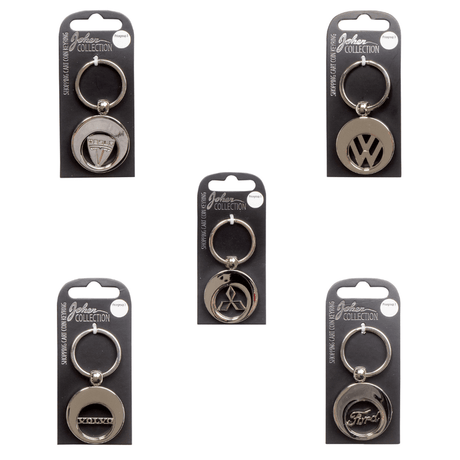 Bilmerke Nøkkelringer i Metall
