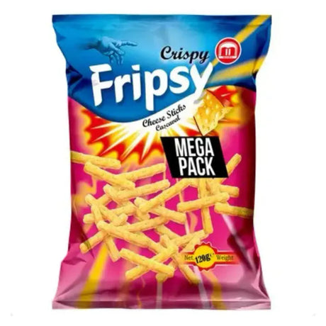 Fripsy Crispy Sticks Cheese 120g | Sprø ostesnacks med crunch