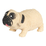 Skviseleke Valp Mops | Myk Stressleke