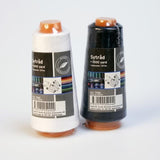 Sytråd 1371m Sort/Hvit