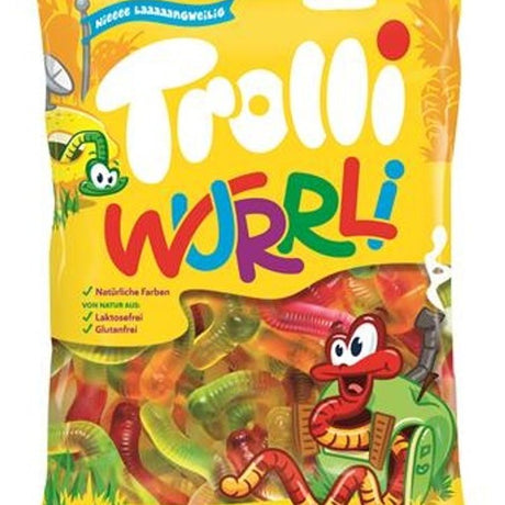 Trolli Wurrli 200g | Fruit-flavored gummy worms