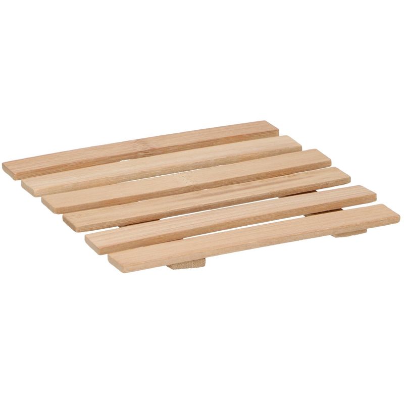 Kjeleunderlag av Bambus | Beskyttelse for Bord og Benk