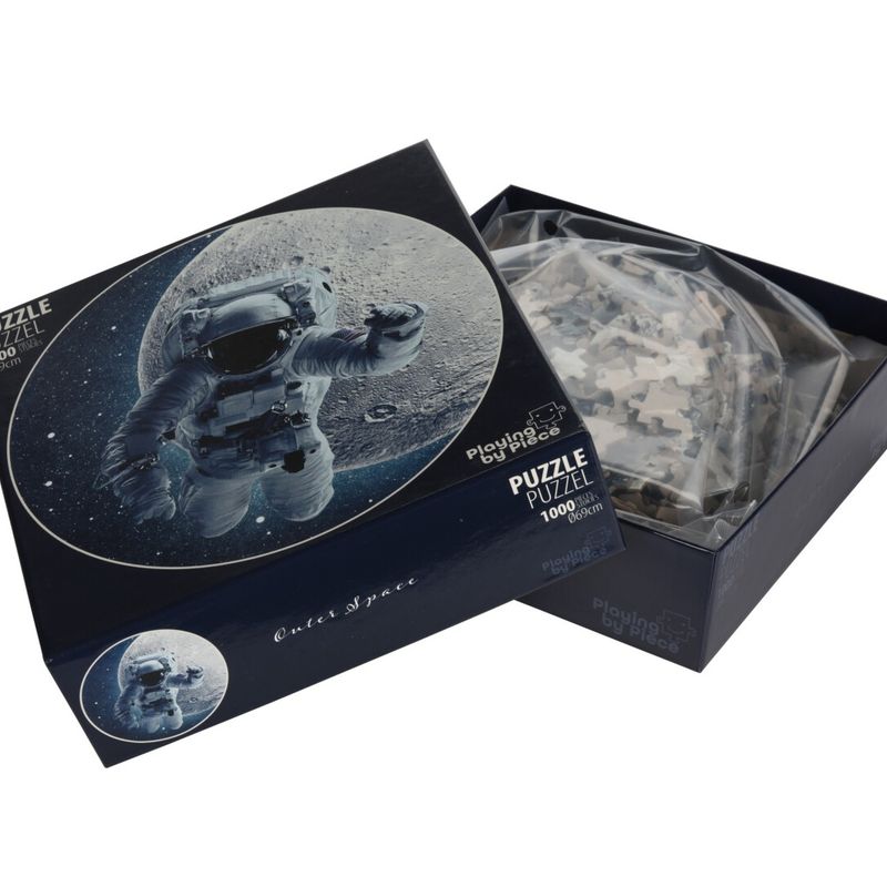 Puslespill Universet 1000 Brikker Runde Ø69cm - To Ulike
